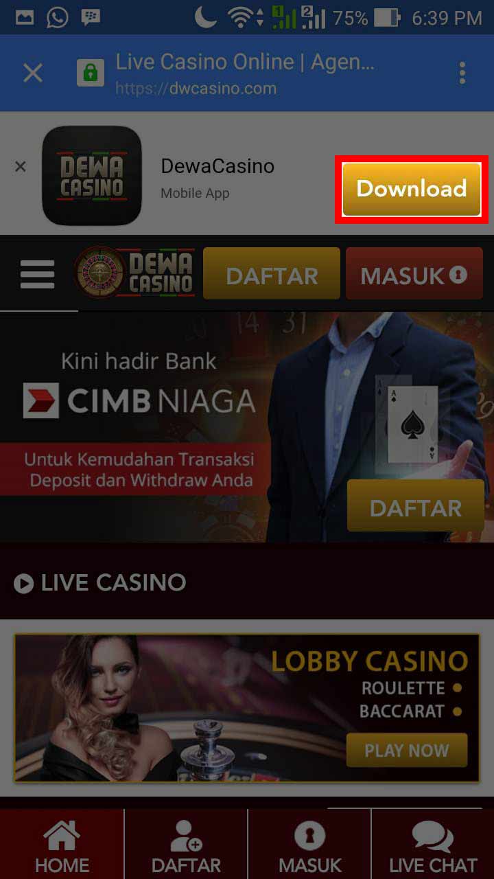 android-image-dewacasino